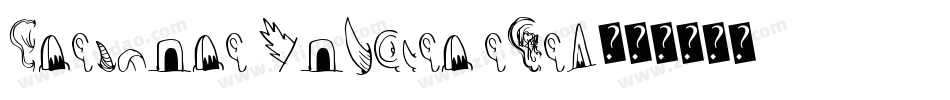 Creature Builder Eyes字体转换